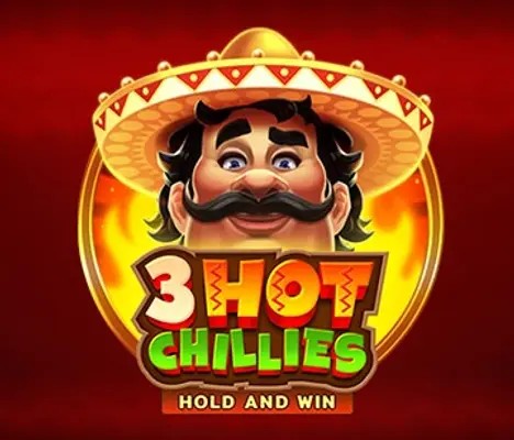 3 Hot Chillies logo by 3 Oaks Gaming at starzino