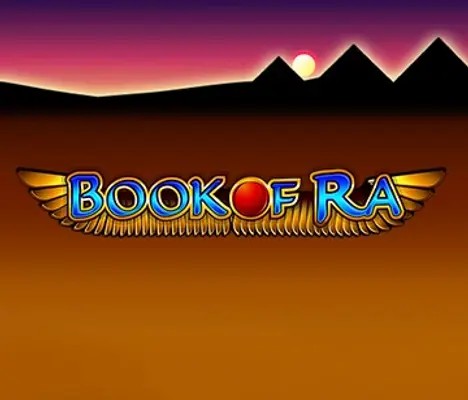 Book of Ra slot logo by Greentube at starzino