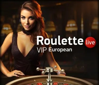 Live Roulette European VIP online game logo by Platipus on starzino-nl.eu